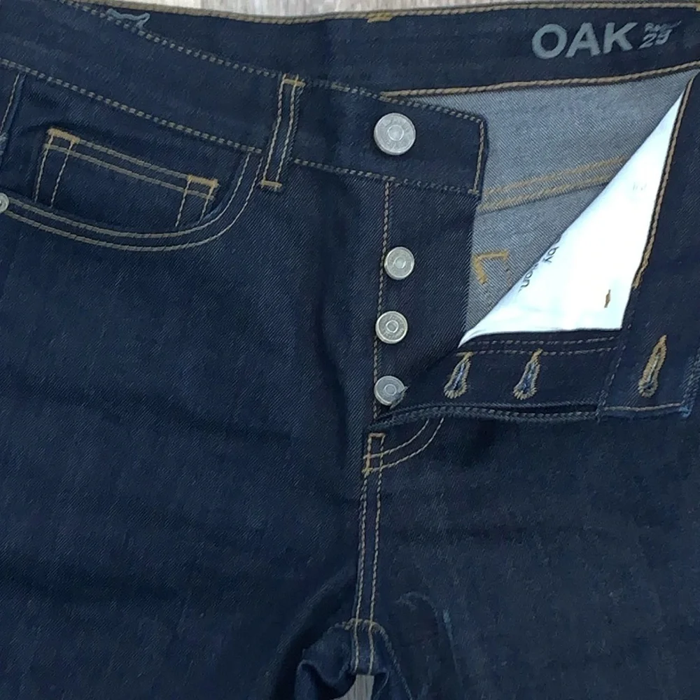 Final $ NWOT Knowledge Cotton Apparel Oak Denim Bermuda Shorts 29R